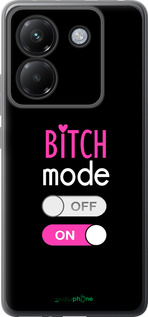 Силиконовый чехол Bitch mode для Xiaomi Poco M7 Pro 5G - 4548u-3942 изображение 