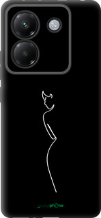 Силіконовий чехол Силует1 для Xiaomi Poco M7 Pro 5G - 4590u-3942 изображение 