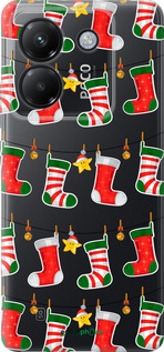 Силіконовий чехол Новорічний 9 для Xiaomi Poco M7 Pro 5G - 4622u-3942 изображение 