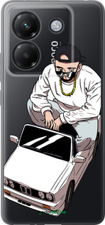 Силиконовый чехол Тачка для Xiaomi Poco M7 Pro 5G - 4663u-3942 изображение 