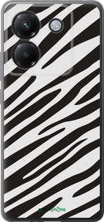 Силиконовый чехол Классическая зебра для Xiaomi Poco M7 Pro 5G - 4874u-3942 изображение 
