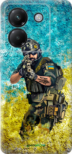 Силиконовый чехол Воин ЗСУ для Xiaomi Poco M7 Pro 5G - 5311u-3942 изображение 