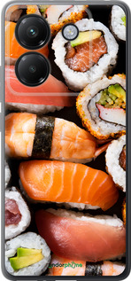 Силиконовый чехол Суши v3 для Xiaomi Poco M7 Pro 5G - 5540u-3942 изображение 