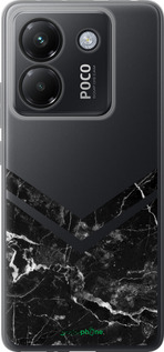 Силиконовый чехол Мраморный шеврон для Xiaomi Poco M7 Pro 5G - 5570u-3942 изображение 