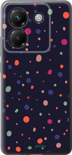 Силиконовый чехол Горошек v2 для Xiaomi Poco M7 Pro 5G - 5599u-3942 изображение 