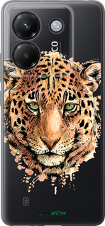 Силиконовый чехол Леопард v2 для Xiaomi Poco M7 Pro 5G - 5606u-3942 изображение 