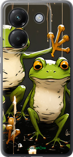 Силиконовый чехол Жабки 2 для Xiaomi Poco M7 Pro 5G - 5657u-3942 изображение 