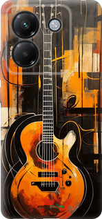 Силиконовый чехол Чехол для телефона Оранжевая Гитара для Xiaomi Poco M7 Pro 5G - 5934u-3942 изображение 