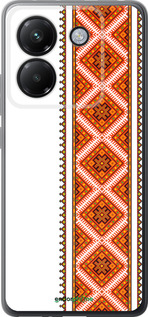 Силиконовый чехол Вышиванка 25 для Xiaomi Poco M7 Pro 5G - 593u-3942 изображение 