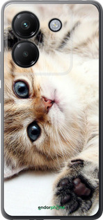 Силиконовый чехол Котик для Xiaomi Poco M7 Pro 5G - 6024u-3942 изображение 