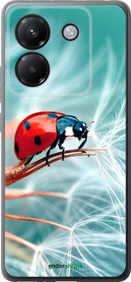 Силиконовый чехол Божья коровка для Xiaomi Poco M7 Pro 5G - 6049u-3942 изображение 