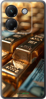 Силиконовый чехол Сияние золота для Xiaomi Poco M7 Pro 5G - 6104u-3942 изображение 