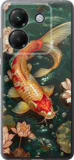 Силиконовый чехол Мелодия Лотоса для Xiaomi Poco M7 Pro 5G - 6106u-3942 изображение 