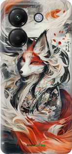 Силиконовый чехол Дух кицунэ' для Xiaomi Poco M7 Pro 5G - 6107u-3942 изображение 