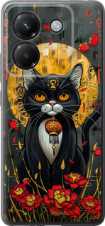 Силиконовый чехол China Cat для Xiaomi Poco M7 Pro 5G - 6134u-3942 изображение 