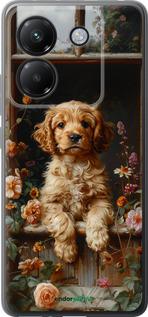 Силиконовый чехол Щенок cocker spaniel для Xiaomi Poco M7 Pro 5G - 6136u-3942 изображение 