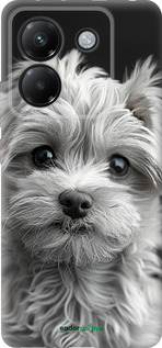 Силиконовый чехол Мальтипу на чорном фоне для Xiaomi Poco M7 Pro 5G - 6156u-3942 изображение 