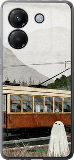 Силиконовый чехол Призрак 2 для Xiaomi Poco M7 Pro 5G - 6247u-3942 изображение 