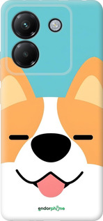 Силиконовый чехол Корги для Xiaomi Poco M7 Pro 5G - 6280u-3942 изображение 