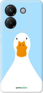 Силиконовый чехол Гусь для Xiaomi Poco M7 Pro 5G - 6350u-3942 изображение 