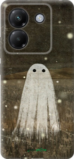 Силиконовый чехол Привидение и светлячки для Xiaomi Poco M7 Pro 5G - 6406u-3942 изображение 