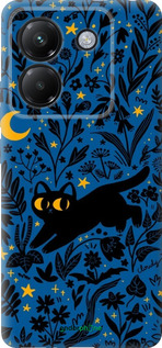 Силиконовый чехол Летняя ночь для Xiaomi Poco M7 Pro 5G - 6472u-3942 изображение 