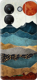 Силиконовый чехол Янтарный закат для Xiaomi Poco M7 Pro 5G - 6475u-3942 изображение 