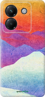 Силиконовый чехол Горный закат для Xiaomi Poco M7 Pro 5G - 6479u-3942 изображение 