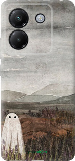 Силіконовий чехол Самотій привид на фоні гір для Xiaomi Poco M7 Pro 5G - 6486u-3942 изображение 