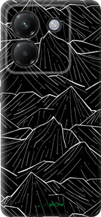 Силиконовый чехол С изображением Темных гор для Xiaomi Poco M7 Pro 5G - 6489u-3942 изображение 