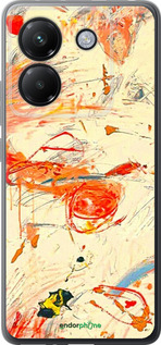 Силиконовый чехол Динамичная картина с хаотичными мазками для Xiaomi Poco M7 Pro 5G - 6540u-3942 изображение 