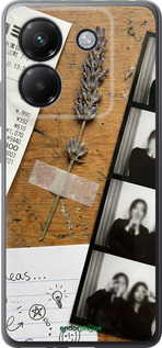 Силіконовий чехол Aesthetic Scrapbook Collage для Xiaomi Poco M7 Pro 5G - 6773u-3942 изображение 