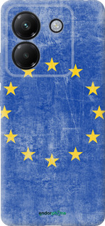 Силиконовый чехол Евросоюз 4 для Xiaomi Poco M7 Pro 5G - 765u-3942 изображение 