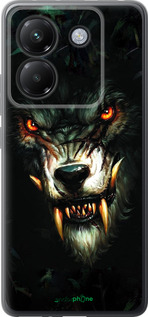 Силіконовий чехол Диявольський вовк для Xiaomi Poco M7 Pro 5G - 833u-3942 изображение 