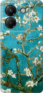 Силиконовый чехол Винсент Ван Гог. Сакура для Xiaomi Poco M7 Pro 5G - 841u-3942 изображение 