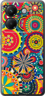 Силиконовый чехол Узор 5 для Xiaomi Poco M7 Pro 5G - 902u-3942 изображение 