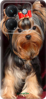Силиконовый чехол Йоркширский терьер для Xiaomi Poco M7 Pro 5G - 929u-3942 изображение 