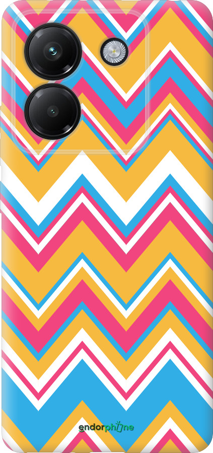 Силіконовий чехол Шеврон v2 для Xiaomi Poco M7 Pro 5G - 1057u-3942 изображение 