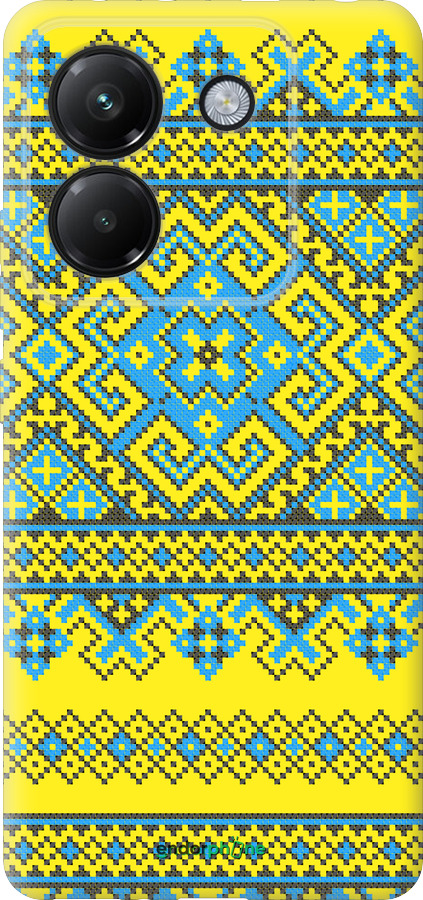Силіконовий чехол Вишиванка 41 для Xiaomi Poco M7 Pro 5G - 1175u-3942 изображение 