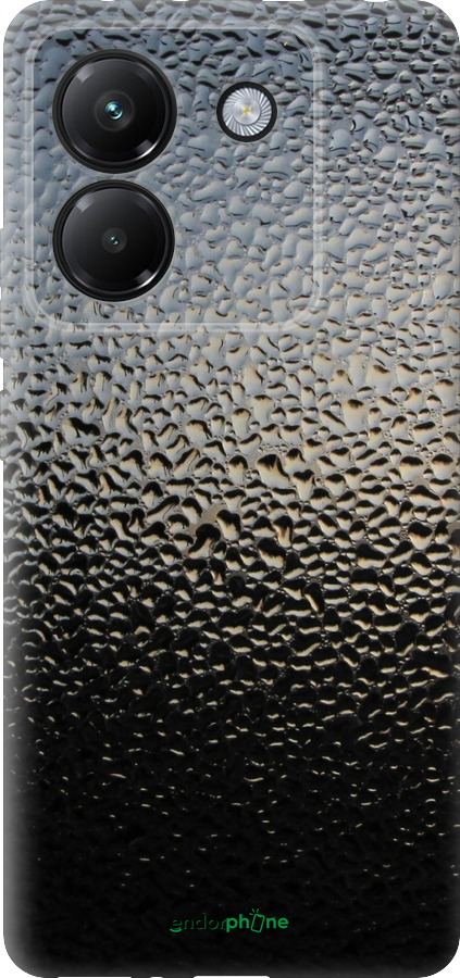 Силиконовый чехол Мокрое стекло для Xiaomi Poco M7 Pro 5G - 245u-3942 изображение 