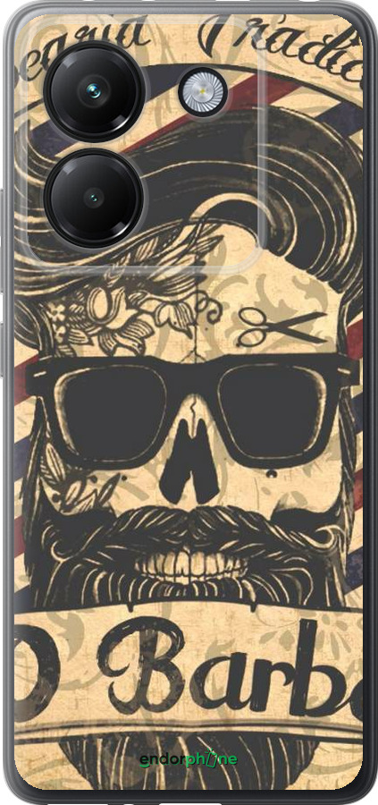 Силиконовый чехол Barber Shop для Xiaomi Poco M7 Pro 5G - 4097u-3942 изображение 