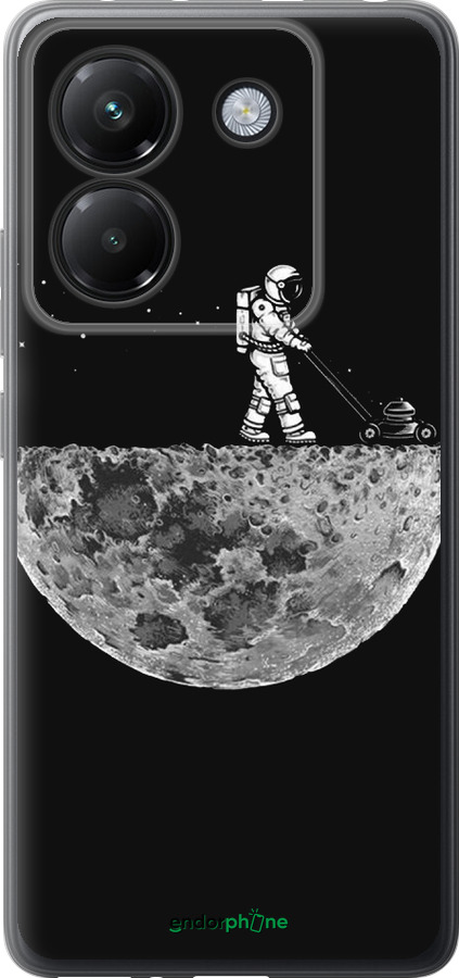 Силиконовый чехол Moon in dark для Xiaomi Poco M7 Pro 5G - 4176u-3942 изображение 