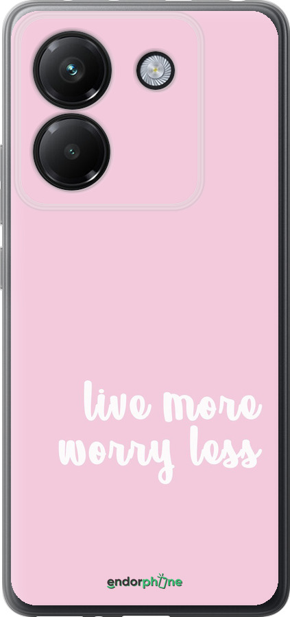 Силиконовый чехол Живи больше для Xiaomi Poco M7 Pro 5G - 4347u-3942 изображение 