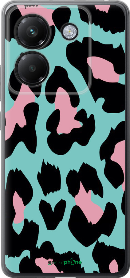 Силиконовый чехол Пятна для Xiaomi Poco M7 Pro 5G - 4357u-3942 изображение 