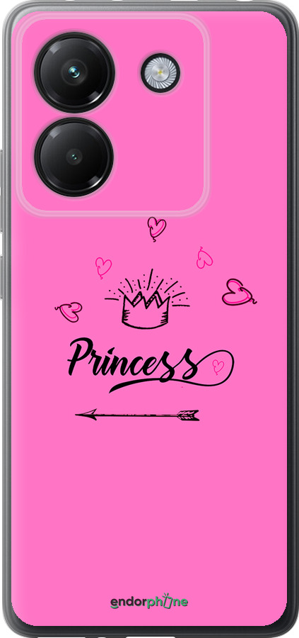 Силиконовый чехол Princess для Xiaomi Poco M7 Pro 5G - 4361u-3942 изображение 