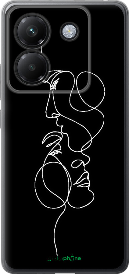 Силіконовий чехол Пара для Xiaomi Poco M7 Pro 5G - 4457u-3942 изображение 