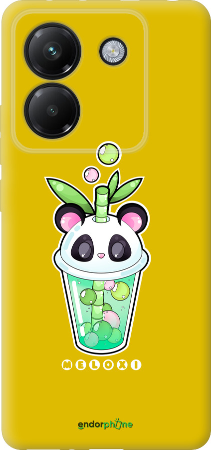 Силиконовый чехол Панда 1 для Xiaomi Poco M7 Pro 5G - 4558u-3942 изображение 