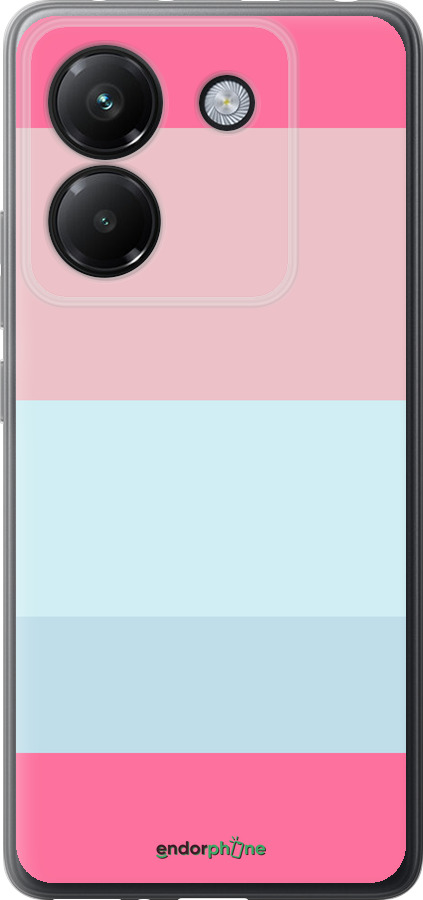 Силиконовый чехол Полосы1 для Xiaomi Poco M7 Pro 5G - 4589u-3942 изображение 