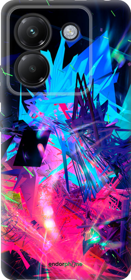 Силиконовый чехол Абстрактный чехол для Xiaomi Poco M7 Pro 5G - 4681u-3942 изображение 