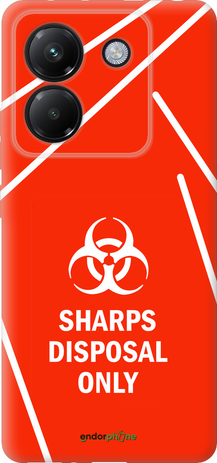 Силиконовый чехол biohazard 27 для Xiaomi Poco M7 Pro 5G - 4843u-3942 изображение 